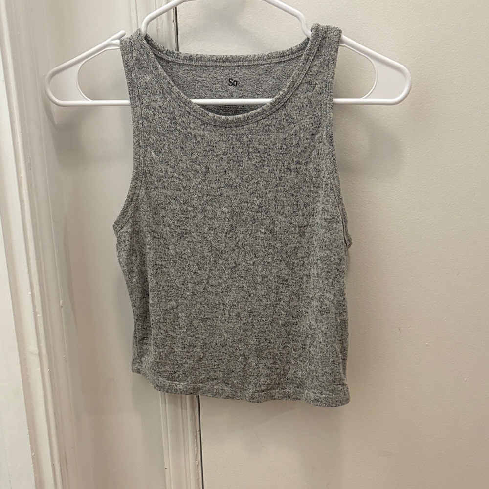 SO Women's Heather Gray Tank Top